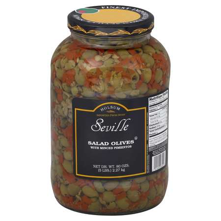 SEVILLE Salad Olive 1 gal., PK4 80122